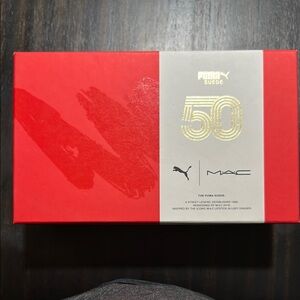Puma Suede 50th Anniversary Red and Gold Box